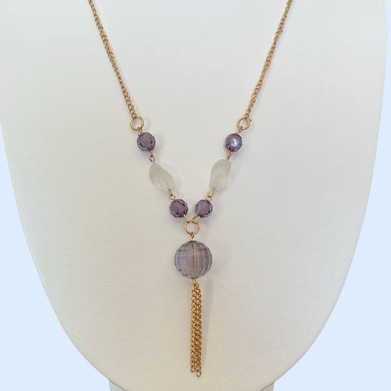 Bijoux | Collier chaîne doré avec pendentif en forme de boule