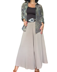 Jupe culotte beige