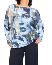 Chandail tricot Marylin Monroe