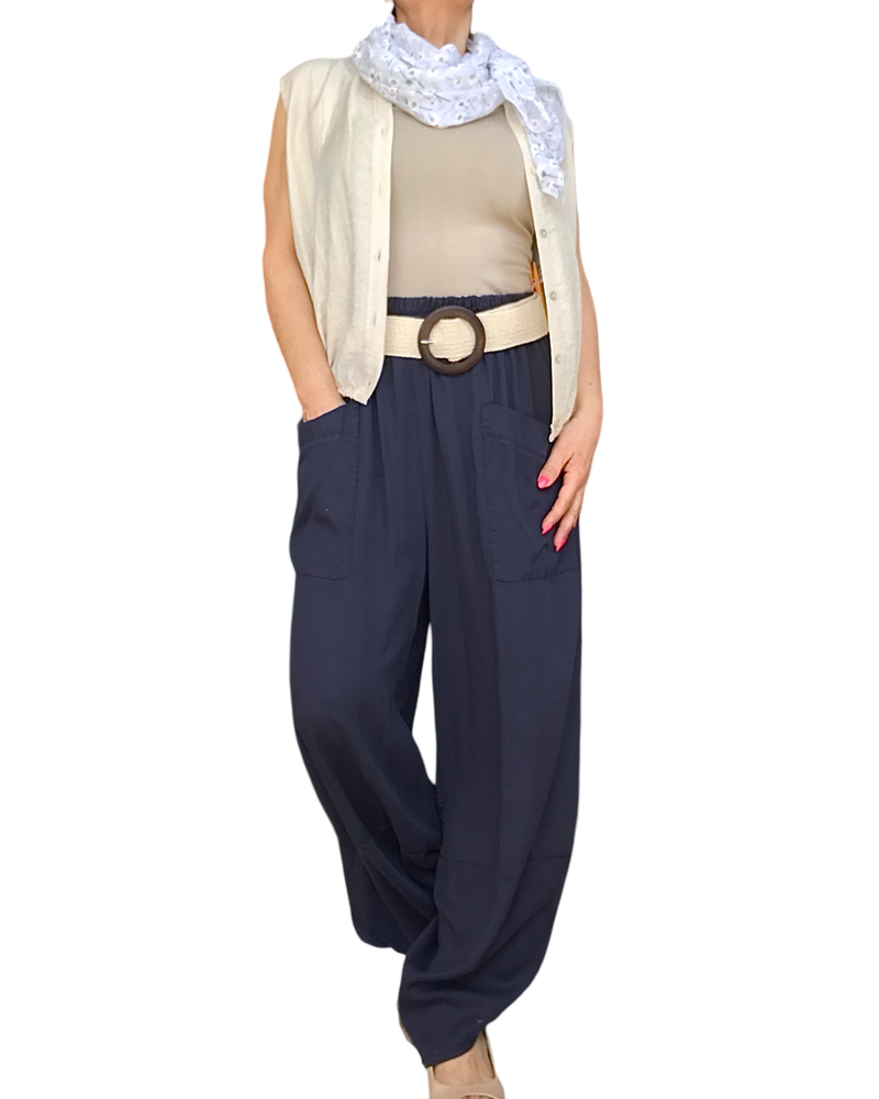 Chemise sans manche col Mao – Élégance d’été