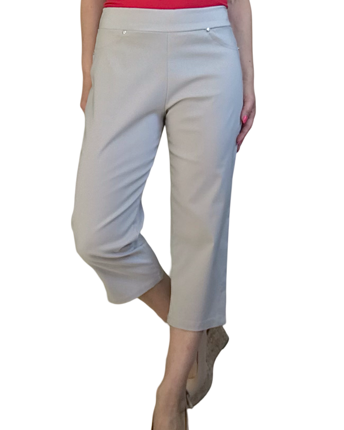 Capri beige extensible – Chic & Confort ☀️