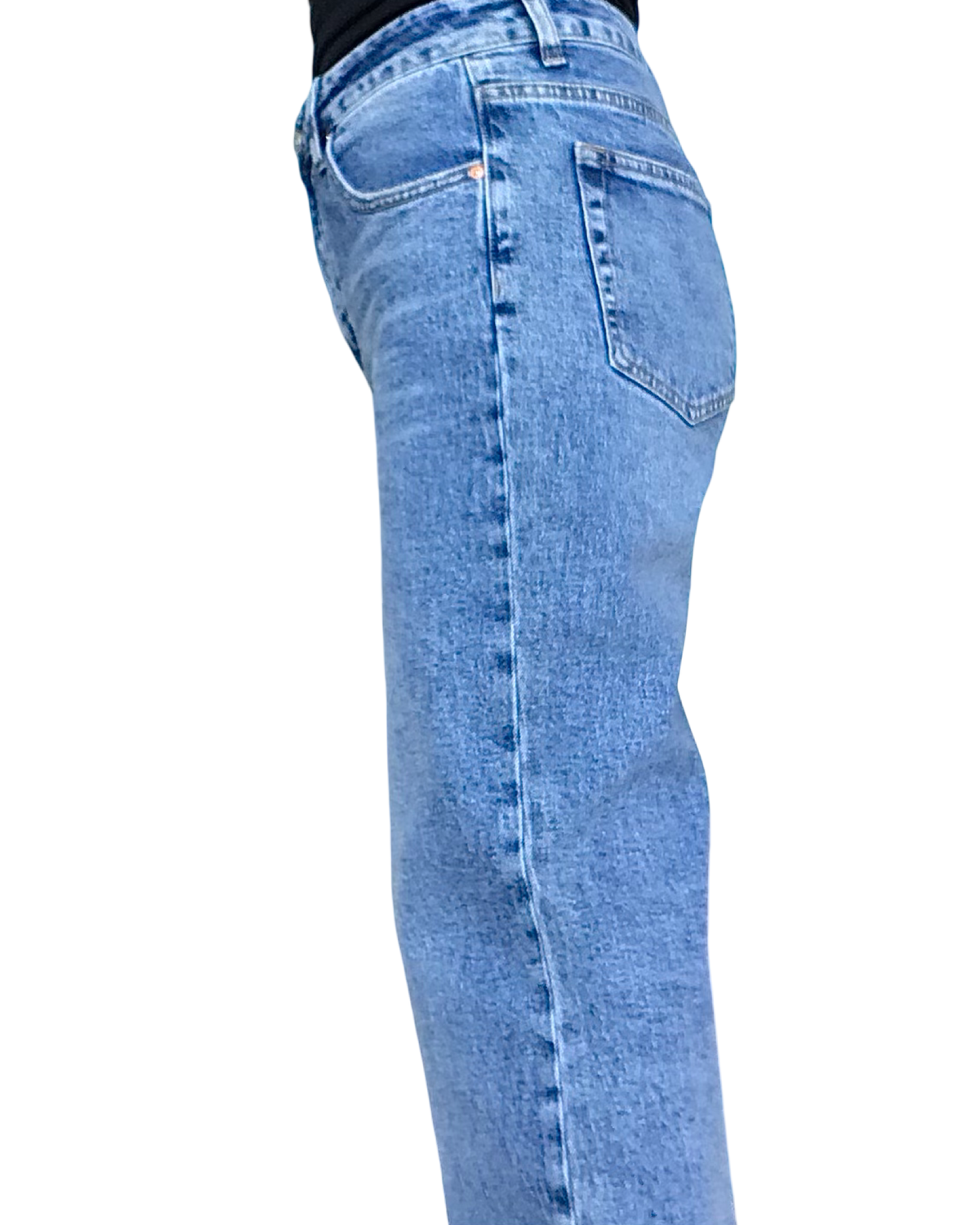 Jeans droit bleu pâle 29 pouces de jambe
