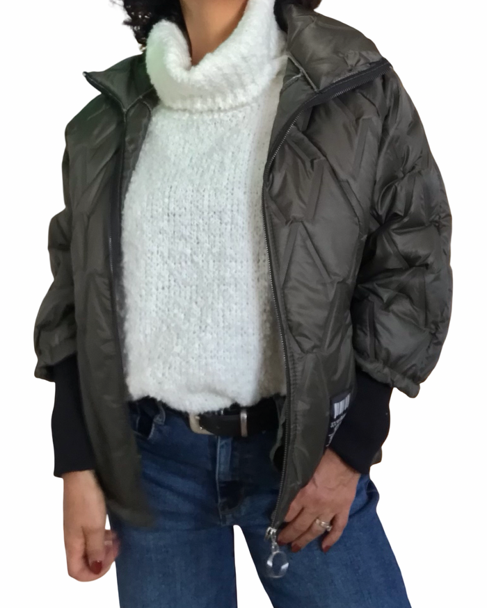Jacket kaki matelassé (livraison 10 septembre)