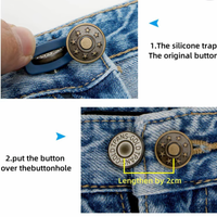 Bouton pour extension de taille d’un pouce