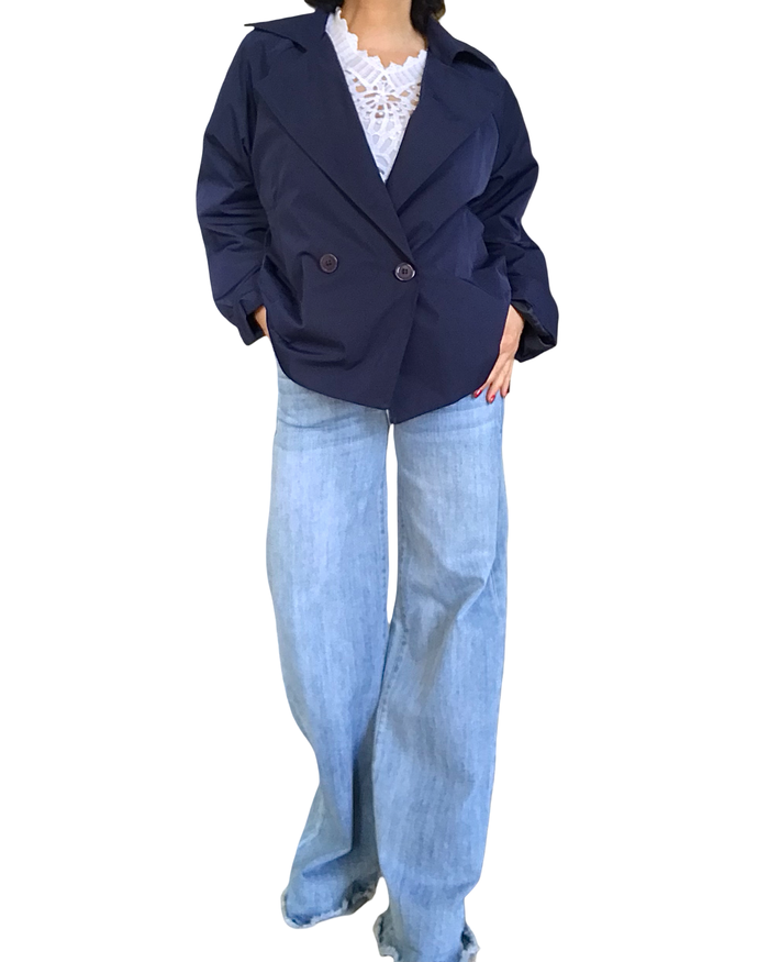 Jacket bleu marin double breast