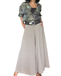 Jupe culotte beige