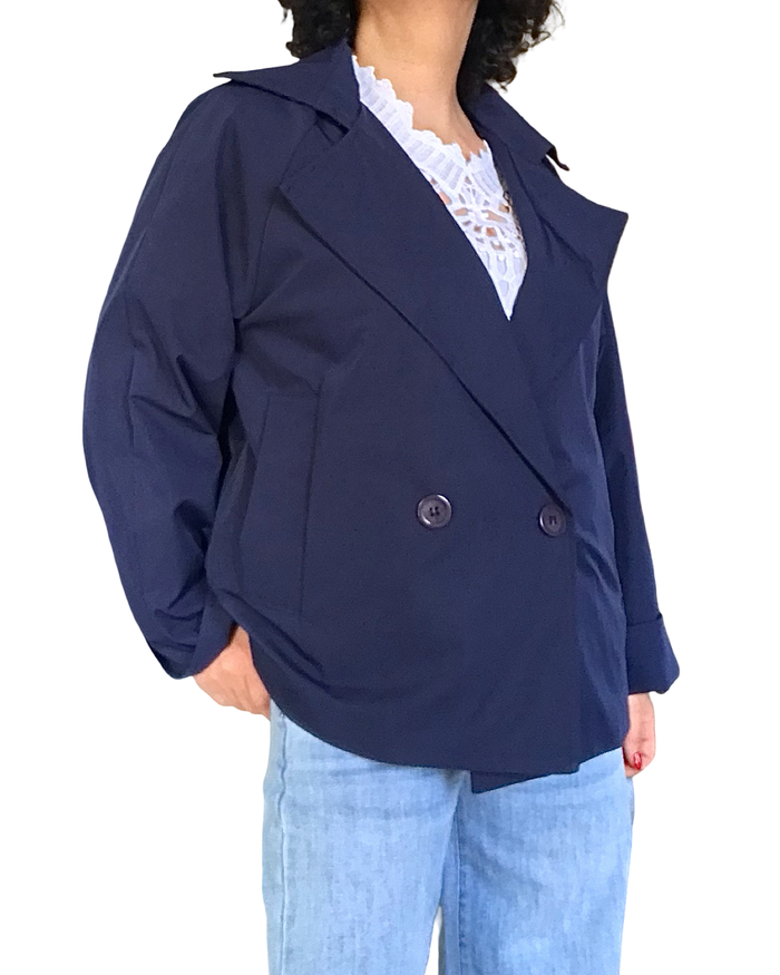 Jacket bleu marin double breast