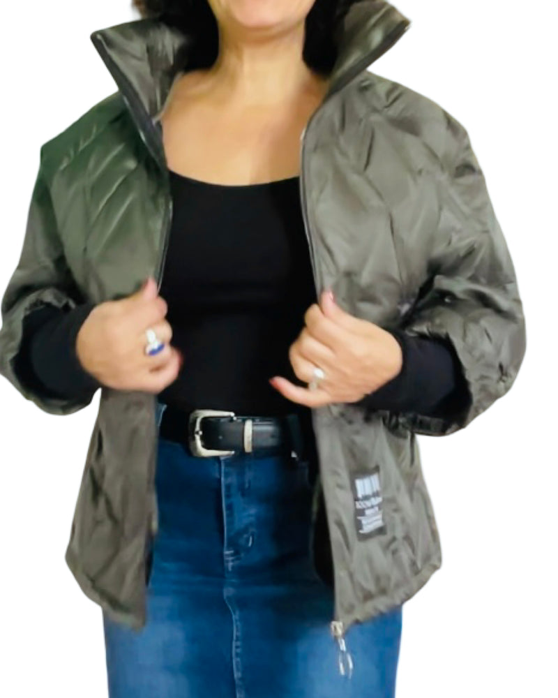 Jacket kaki matelassé (livraison 10 septembre)