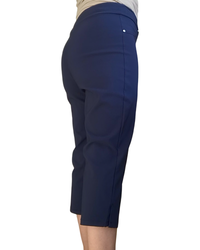 Capri bleu marine extensible – Chic & Confort ☀️