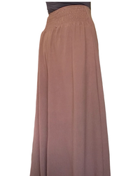 Jupe culotte cognac