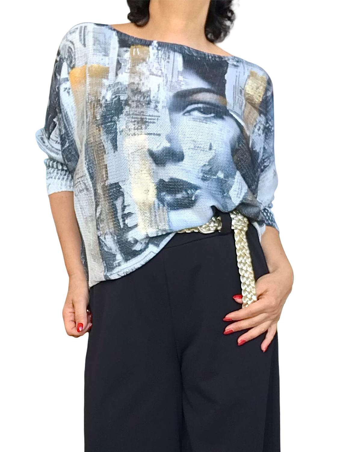 Chandail tricot Marylin Monroe