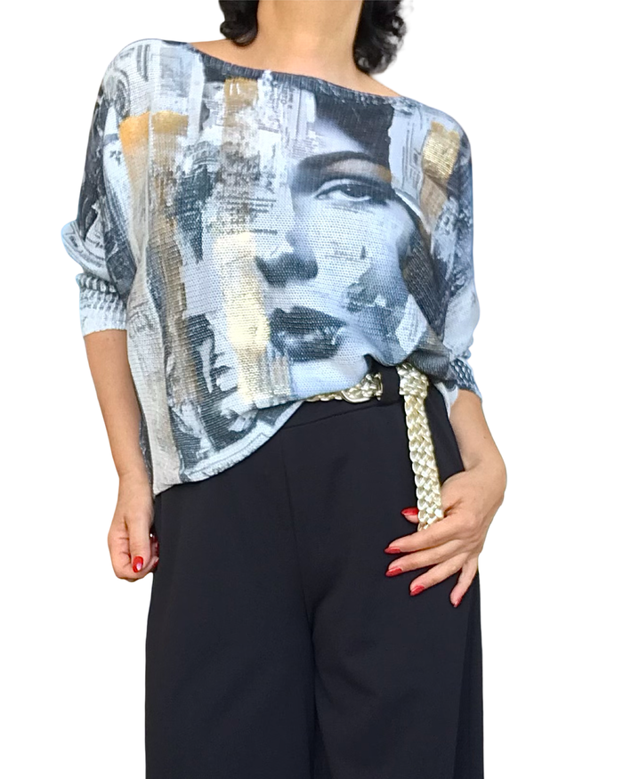 Chandail tricot Marylin Monroe