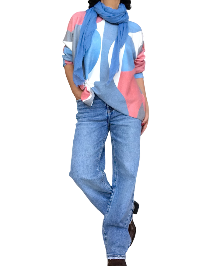 Jeans droit bleu pâle 29 pouces de jambe